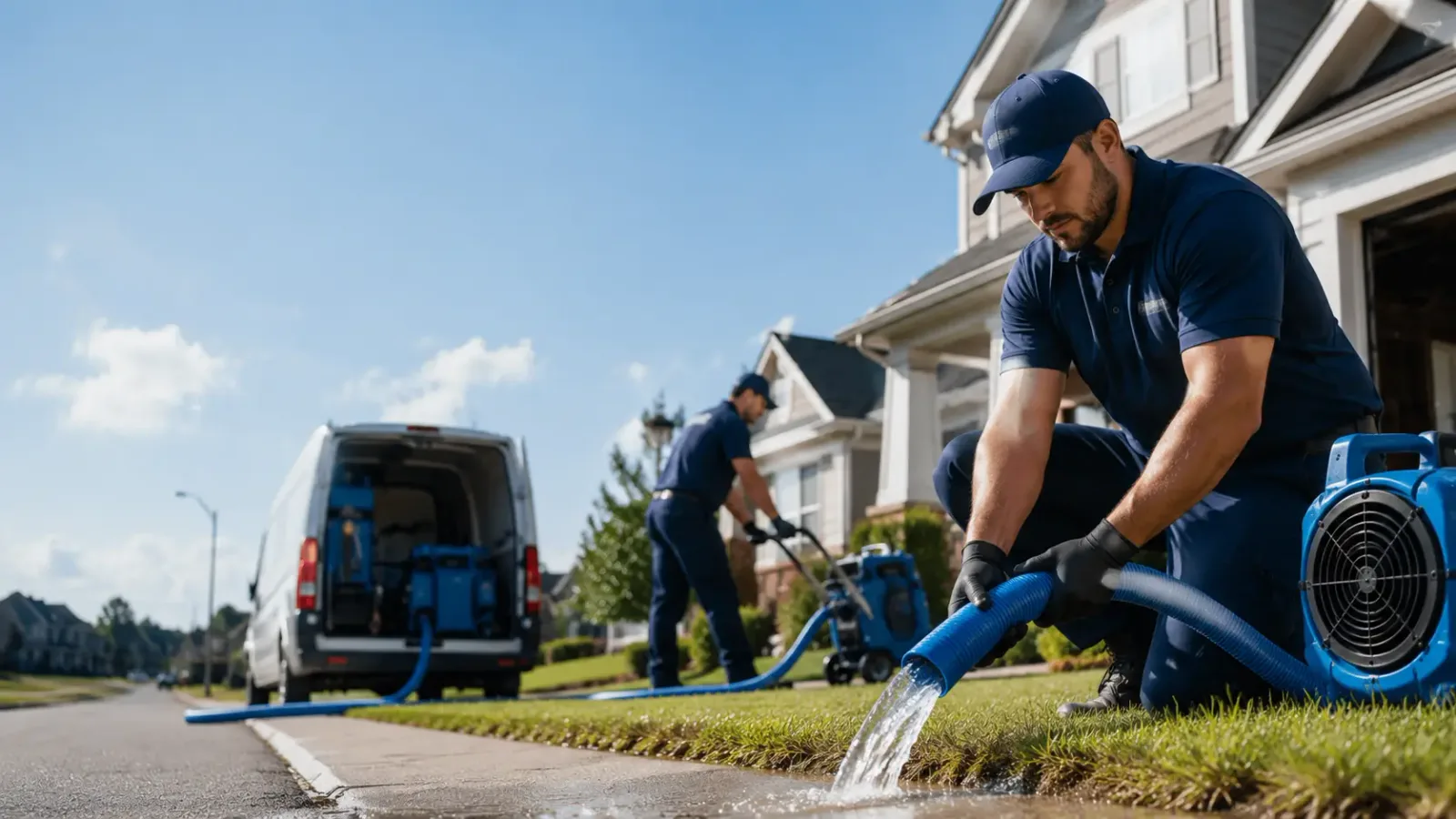 Flood Damage Restoration in Monterey, IN
